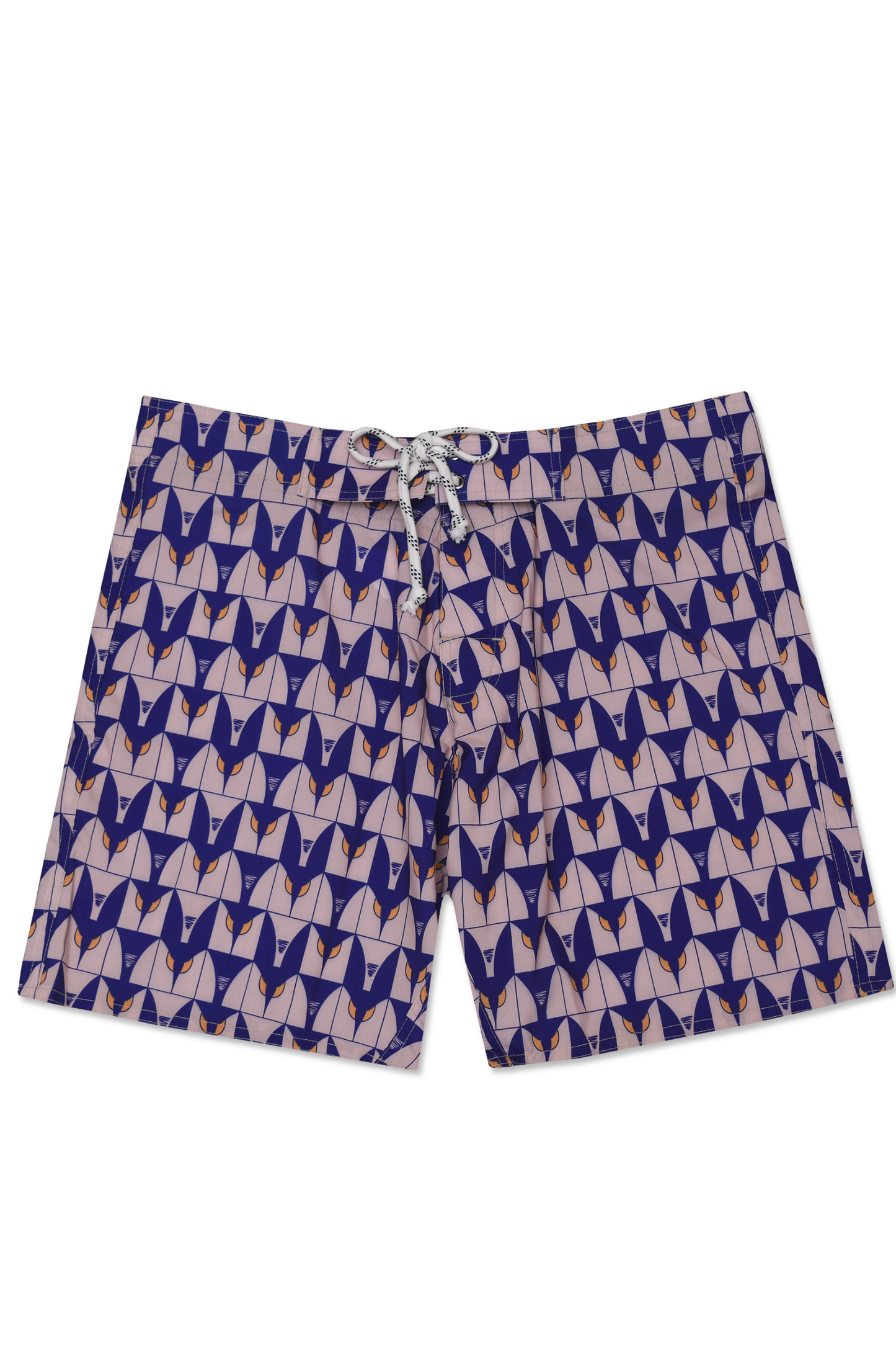 BoardShorts Private Tile Azul/Off White