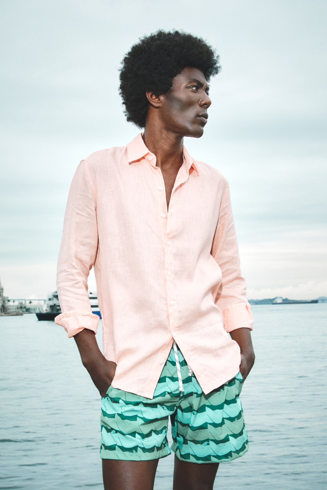 Camisa Rilde Rosa