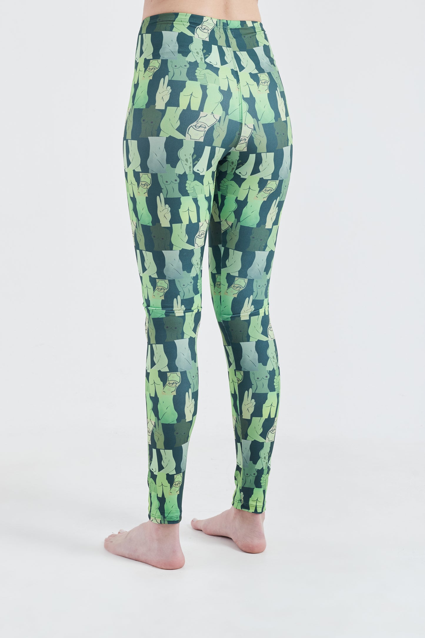 Calça Legging Olha o Custo Verde
