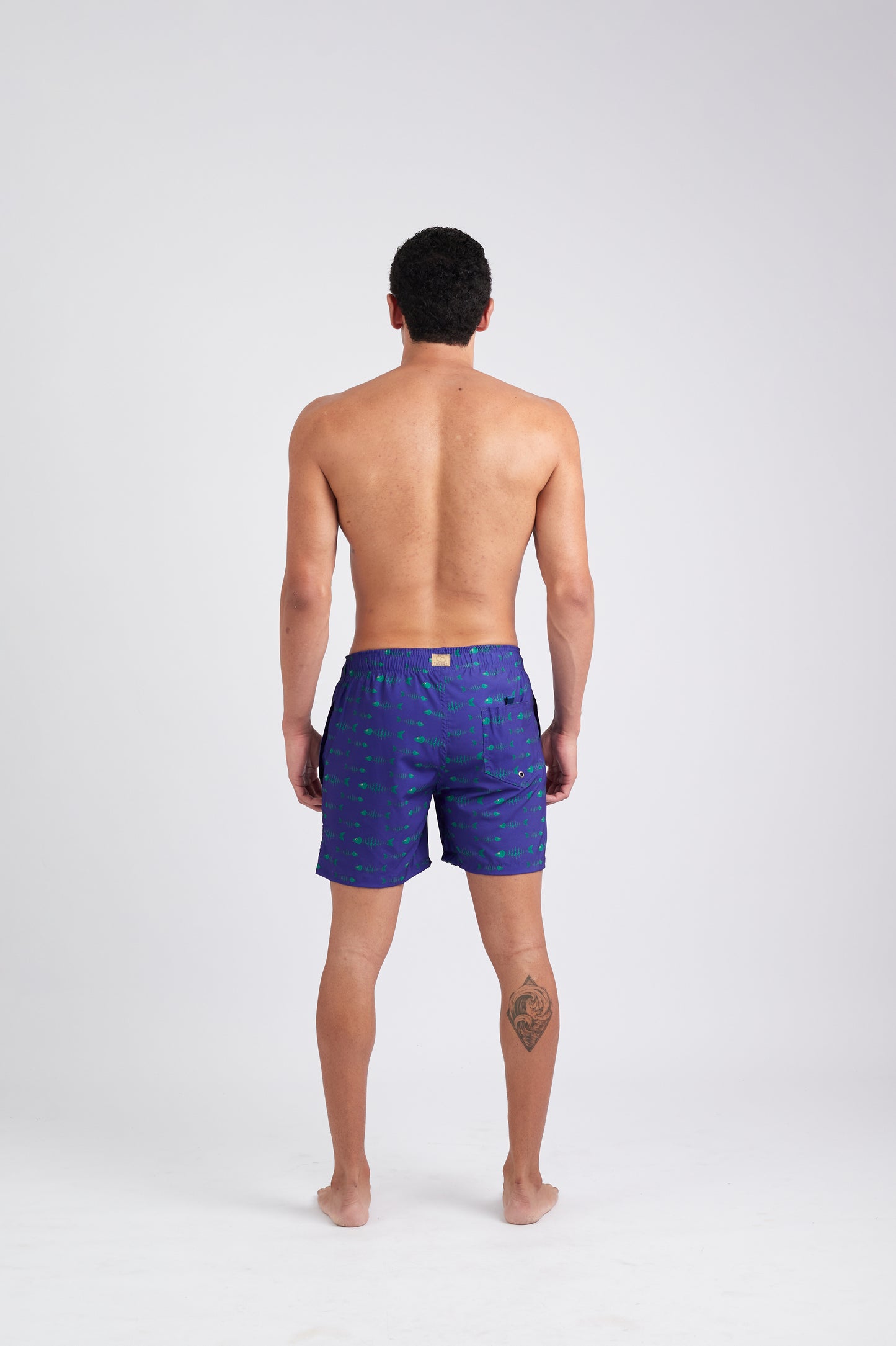 Shorts Something Fishy - Azul