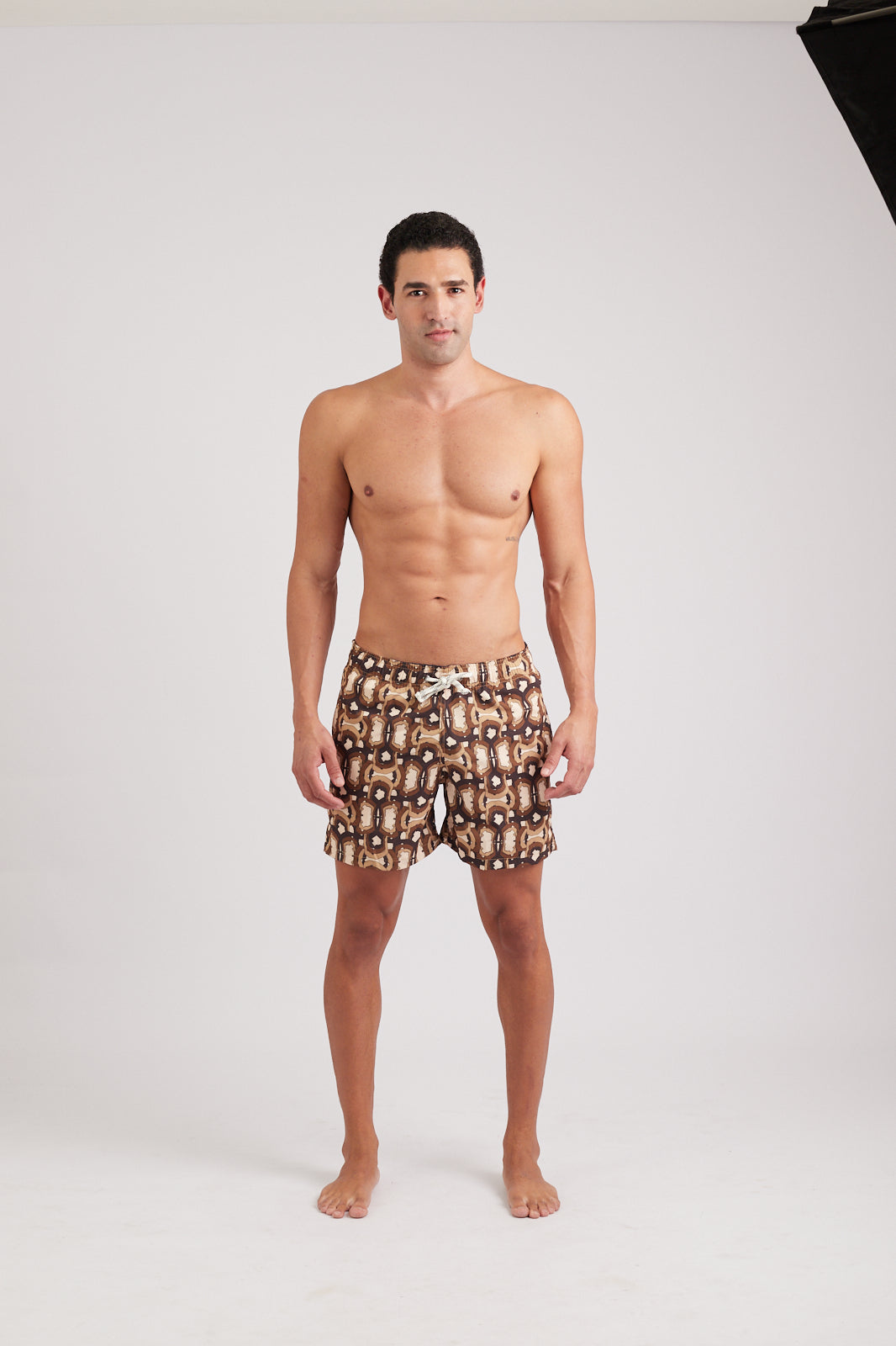 Shorts Yoga sutra - Brown