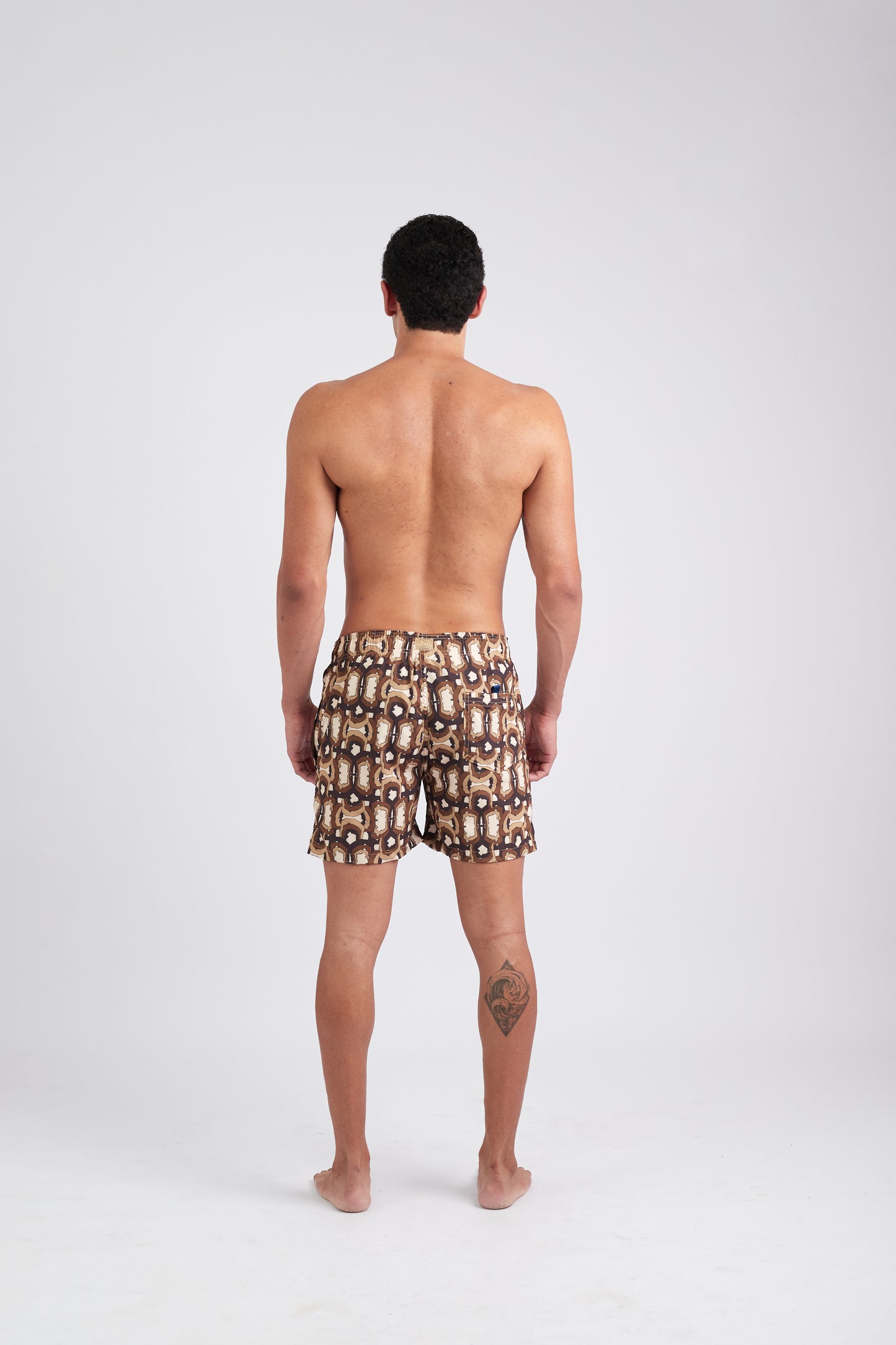 Shorts Yoga sutra - Brown