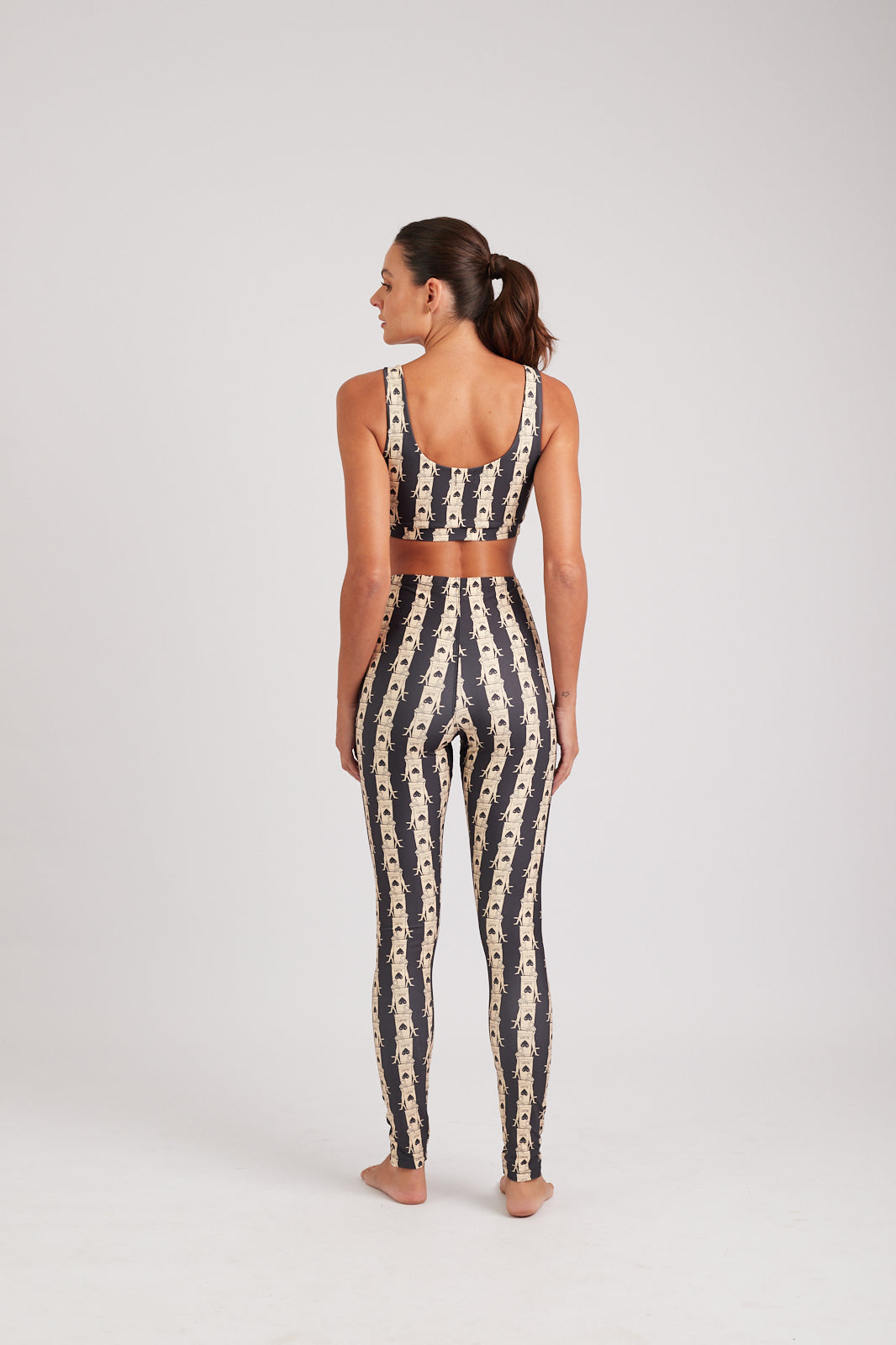 Top + Calça Legging Olha Latte