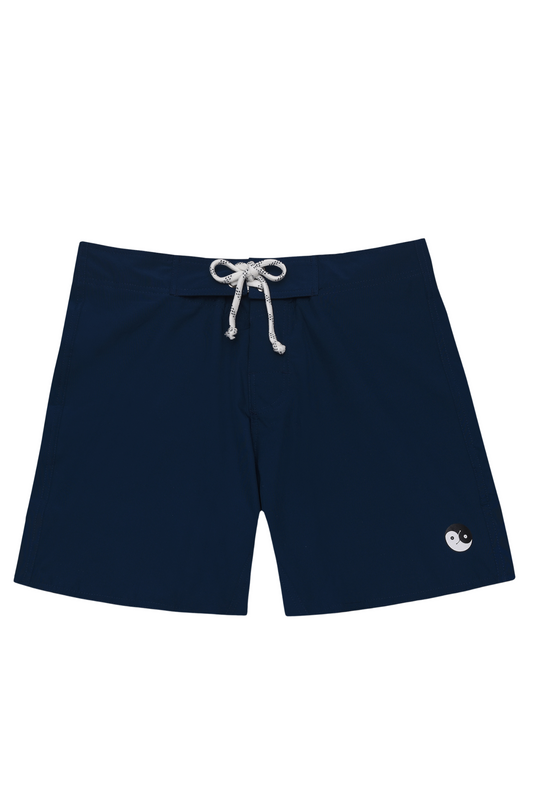 Board Shorts Yin and Out Azul Escuro