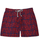 Shorts Beijoqueira Vermelho/Azul