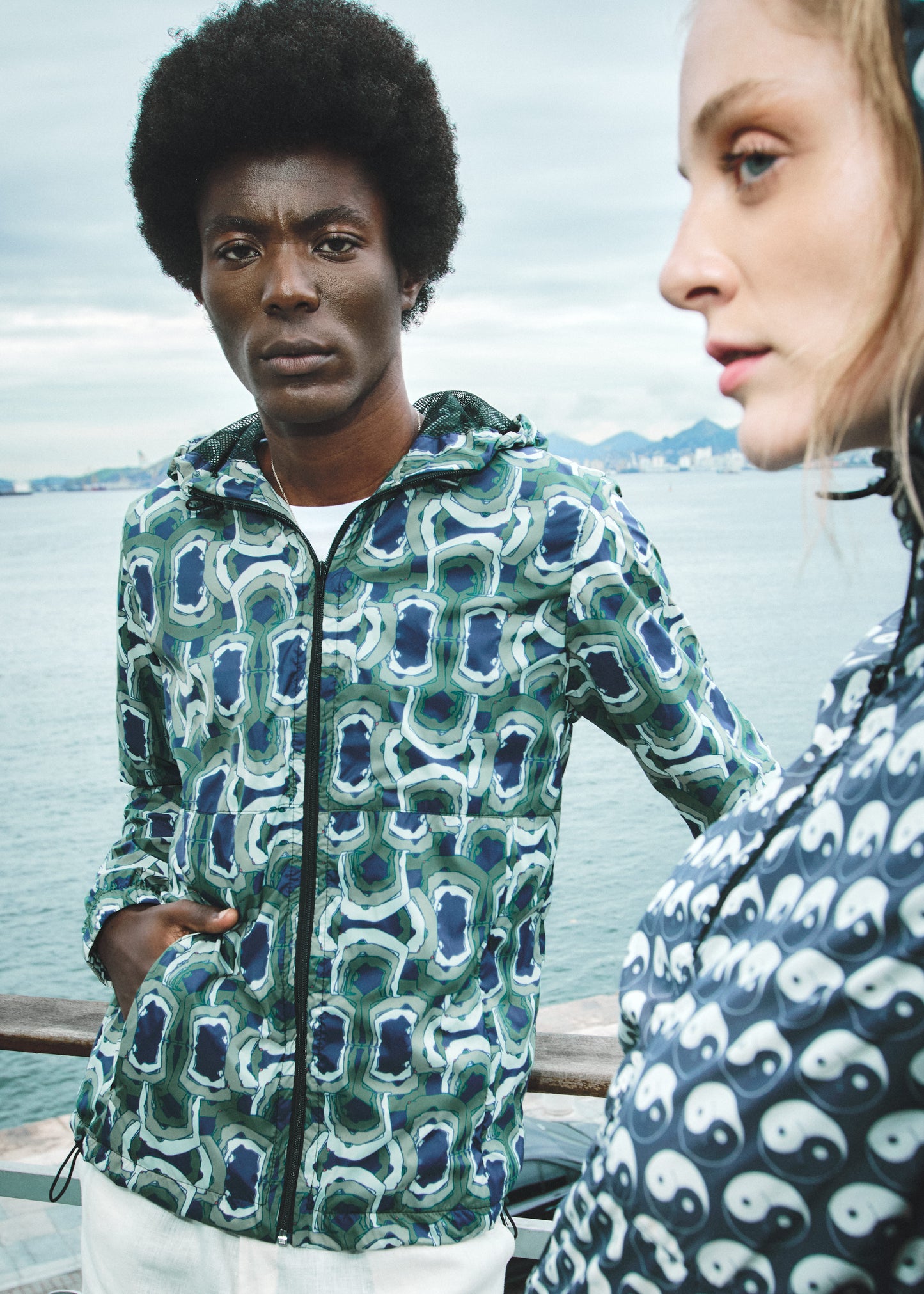 Windproof Jacket Yoga Sutra Verde
