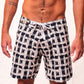 BoardShorts Gelato Preto/Branco