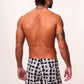 BoardShorts Gelato Preto/Branco