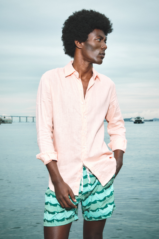 Camisa Rilde Rosa