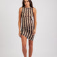 Vestido Com puxador Olha o Latte - Black