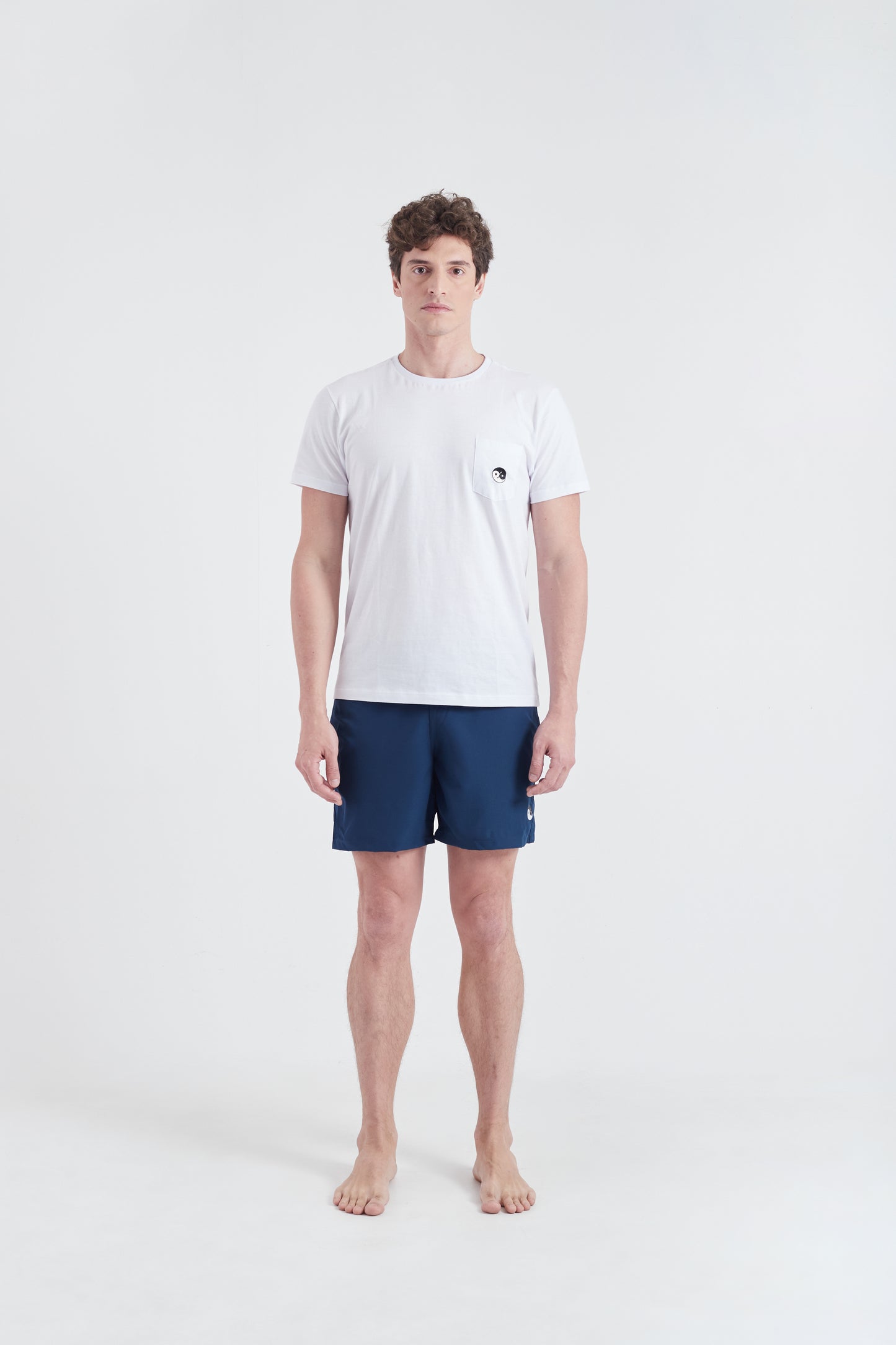 Shorts Yin and Out Azul