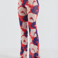 Calça Laura Poli Nation Red/Blue