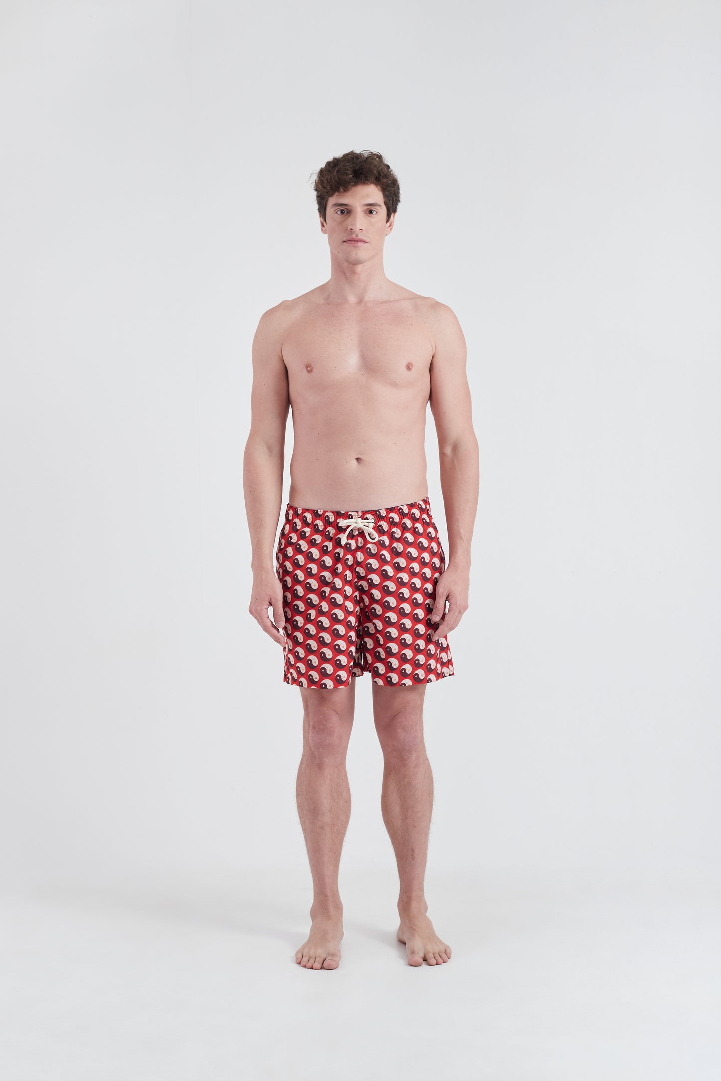 Shorts Yin and Out Burgundy