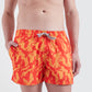 Shorts Hall of Fame Vermelho/Amarelo