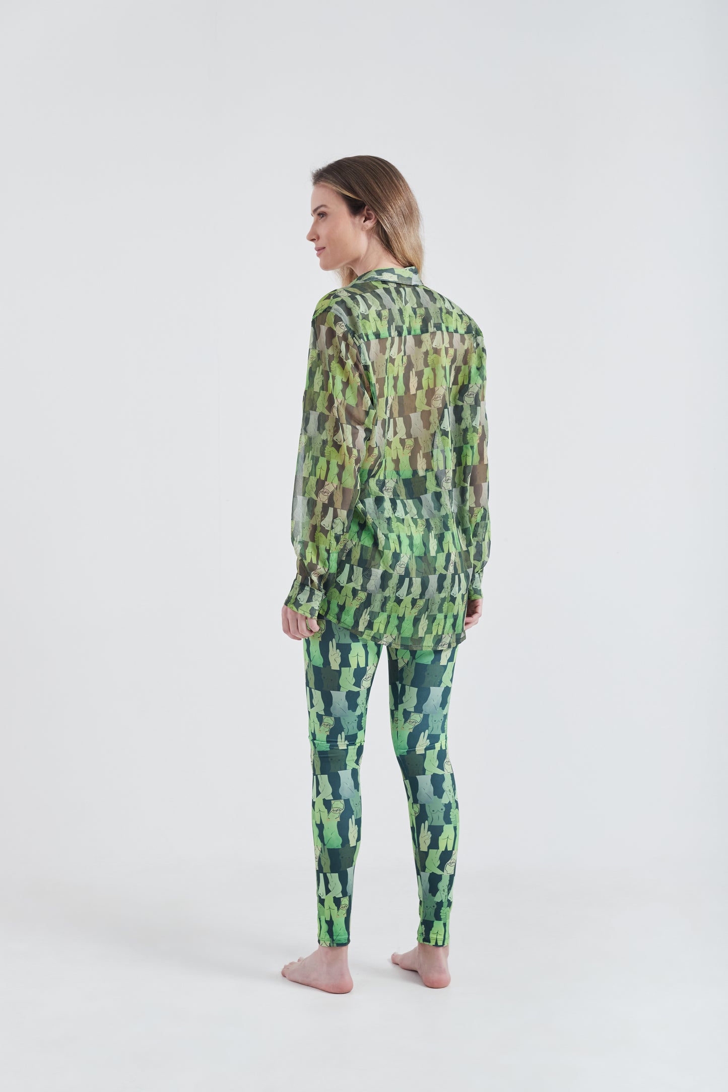 Calça Legging Olha o Custo Verde