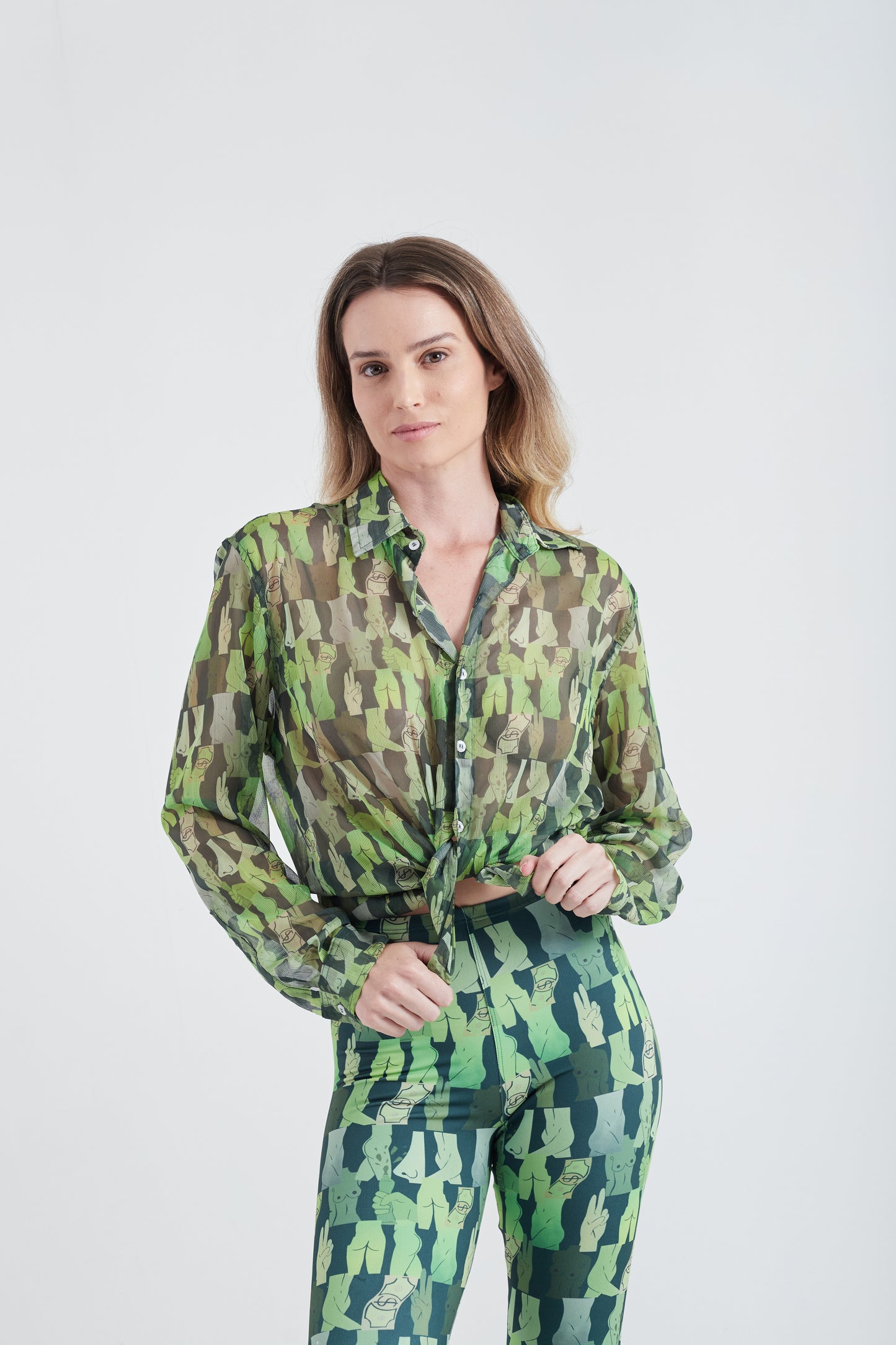 Calça Legging Olha o Custo Verde