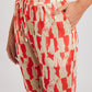 Calça Tule Olha o custo - Red/Off-White
