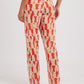 Calça Tule Olha o custo - Red/Off-White