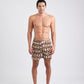 Shorts Yoga sutra - Brown