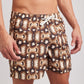 Shorts Yoga sutra - Brown