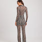Vestido Curto Yin and Out - Black /Off-White