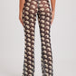 Calça Tule Yin and Out Preto/Branco