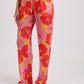 Calça Tule  Poli Nation Pink/Red and Yellow
