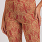 Calça Tule Mão Pela Perna - Yellow and Red