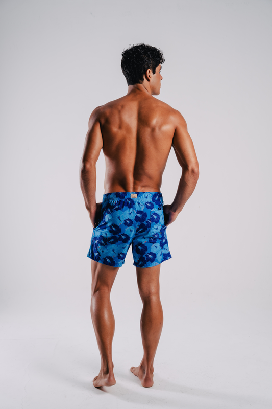Shorts Poli Nation Azul